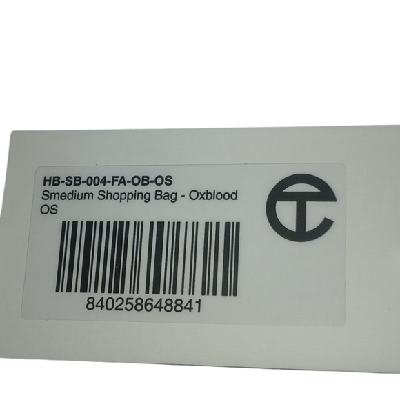 Telfar Shmedium shopping bag - Oxblood NWT (Limited Quantities size) - Picture 4 of 8